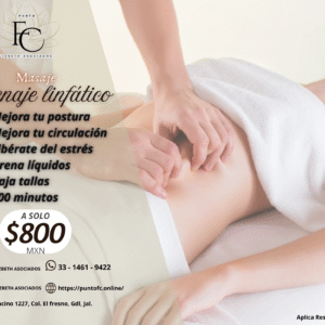 Masaje Drenaje Linfático 100Min.
