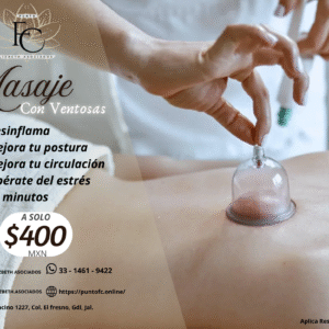 Masaje con Ventosas 50Min.