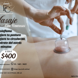 Masaje con Ventosas 50Min.