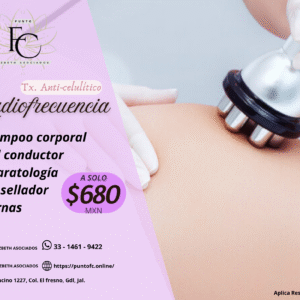 Tx. Anti-celulítico Radiofrecuencia
